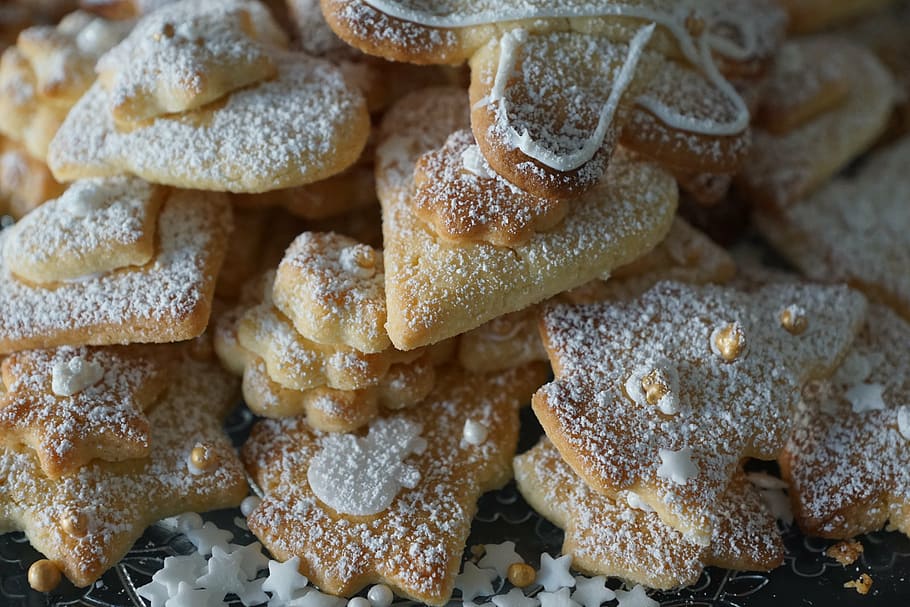heart, cookies, bake, christmas, celebrate, delicious, enjoy HD wallpaper