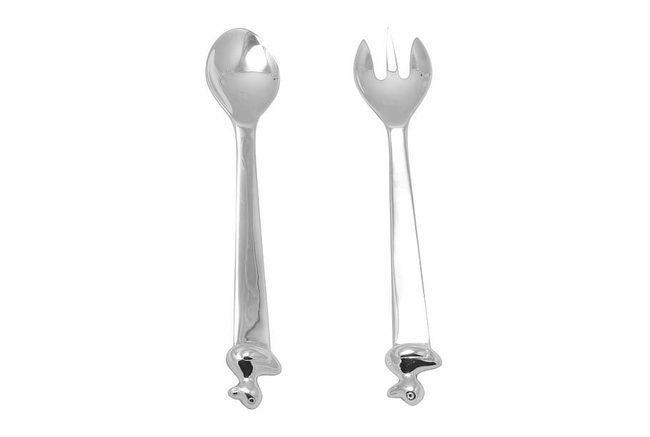 silverware, spoon, fork, white, dinner, elegance, restaurant HD wallpaper