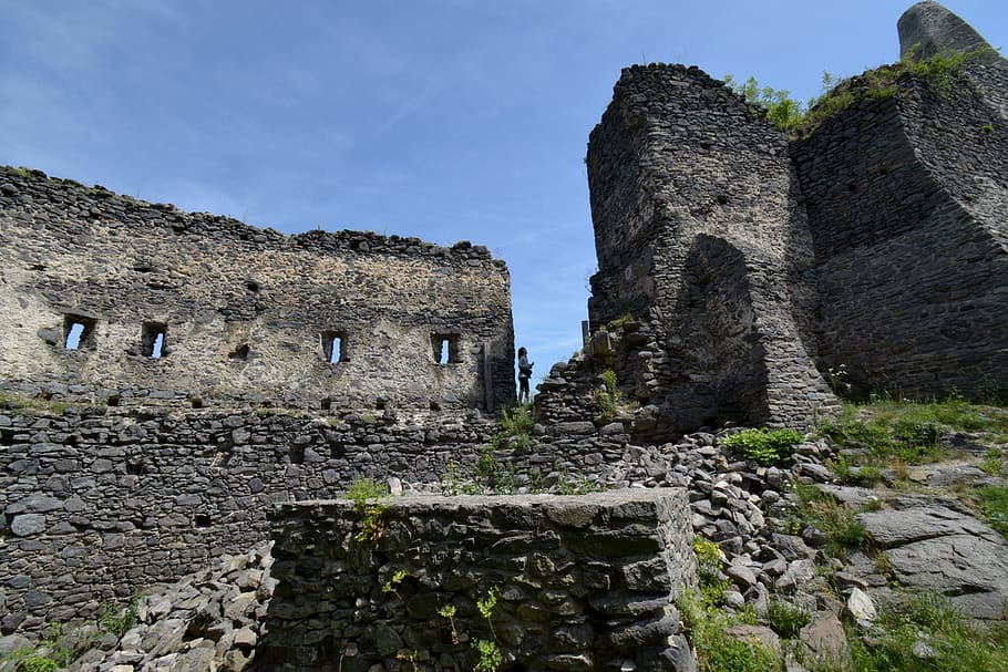 castle, rom, middle ages, wall, old, history, the past, architecture HD wallpaper