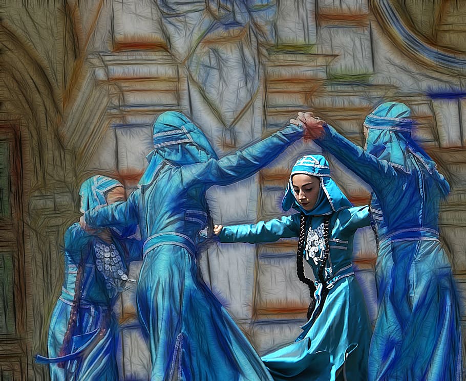 dancers, dance, folk dance, team, event, folklore, performance HD wallpaper