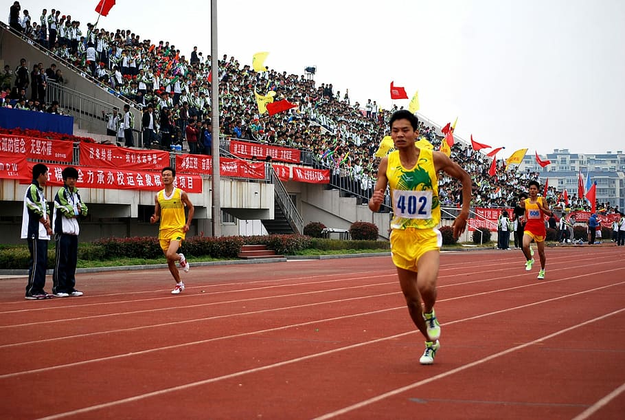 Run, Runner, People, Sprint, running, dash, fast, track, sport HD wallpaper