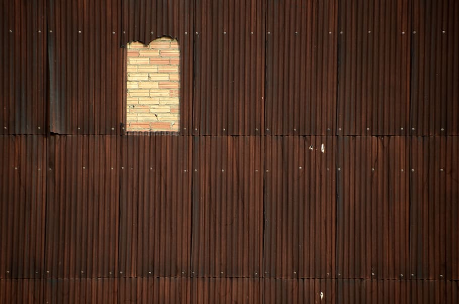 brickwall, construction, empty, hole, old, pattern, rustic HD wallpaper