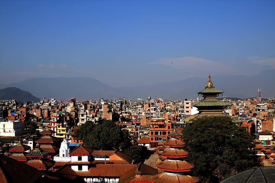 Nepal, Panorama, Scenery, architecture, no people, building exterior HD wallpaper