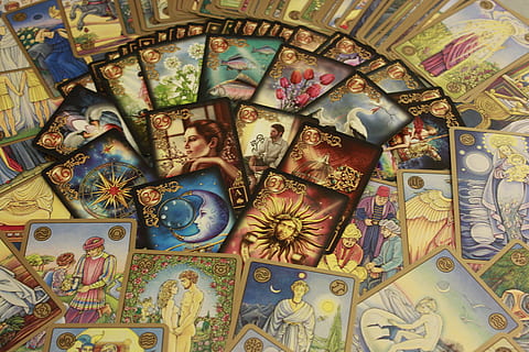 HD wallpaper: tarot, occult, psychic, magic, fortune, cards, prediction, future - Wallpaper Flare