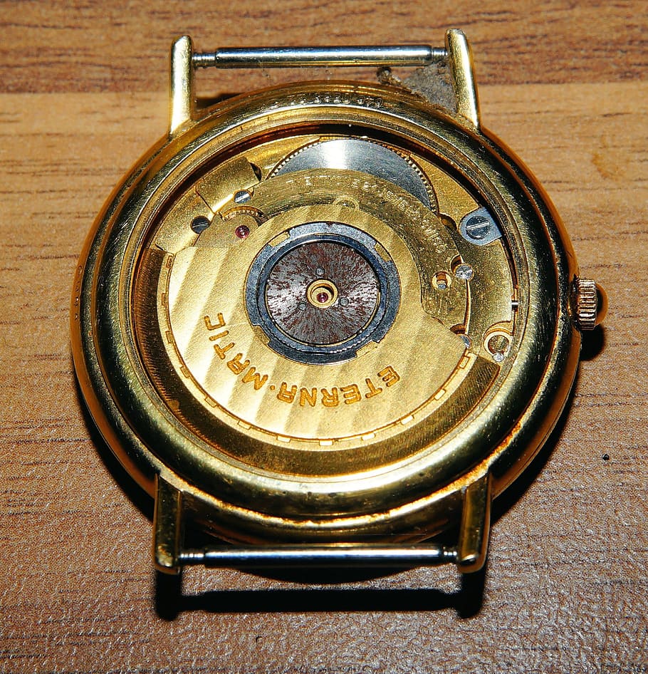 clock, swiss watch, eterna-matic, automatic, time, about, noble HD wallpaper