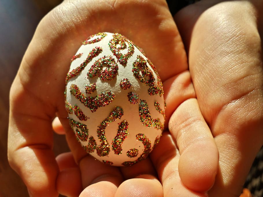 Easter Egg, Ornament, christmas ornaments, easter eggs, custom HD wallpaper