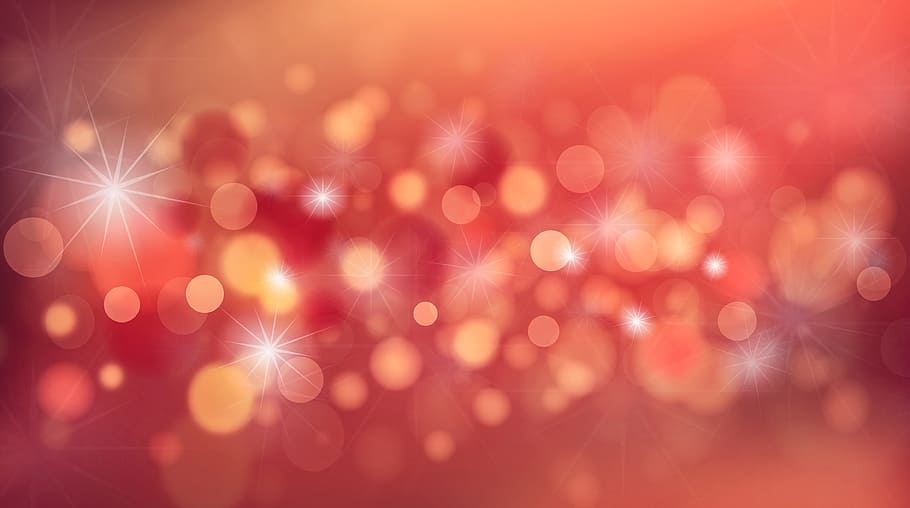 Bokeh background, christmas, christmas background, new year, decoration, HD wallpaper