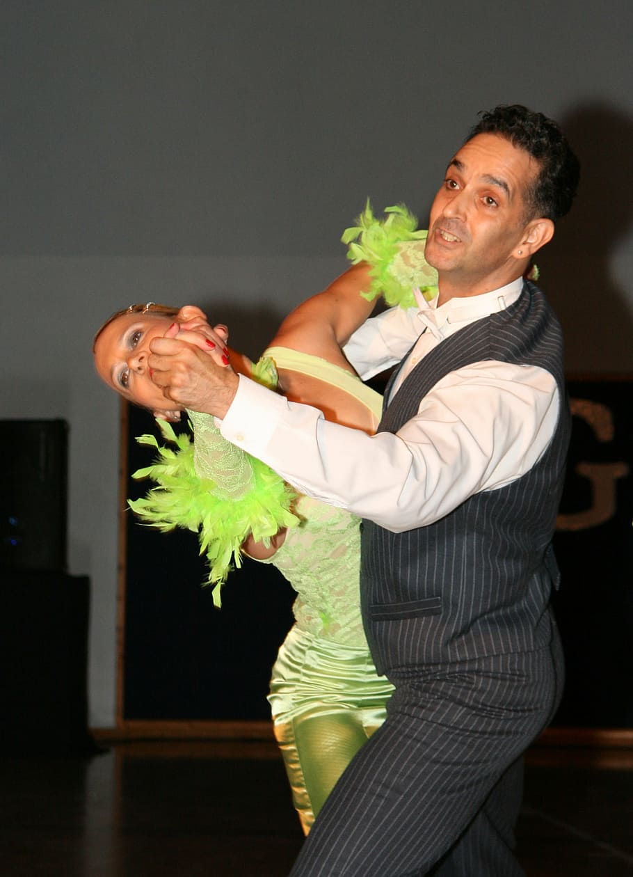 latin, dance, tango, ballroom, dancing couple, people dancing HD wallpaper