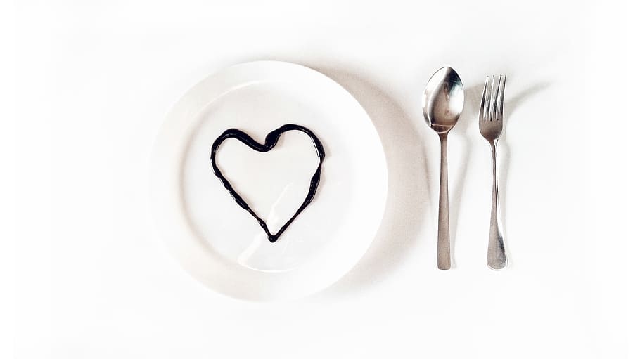 flatware, fork, silverware, tableware, cutlery, love, kitchen utensil HD wallpaper