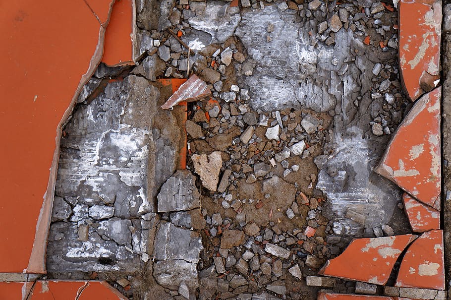 background, hot, rubble, no people, wall - building feature HD wallpaper