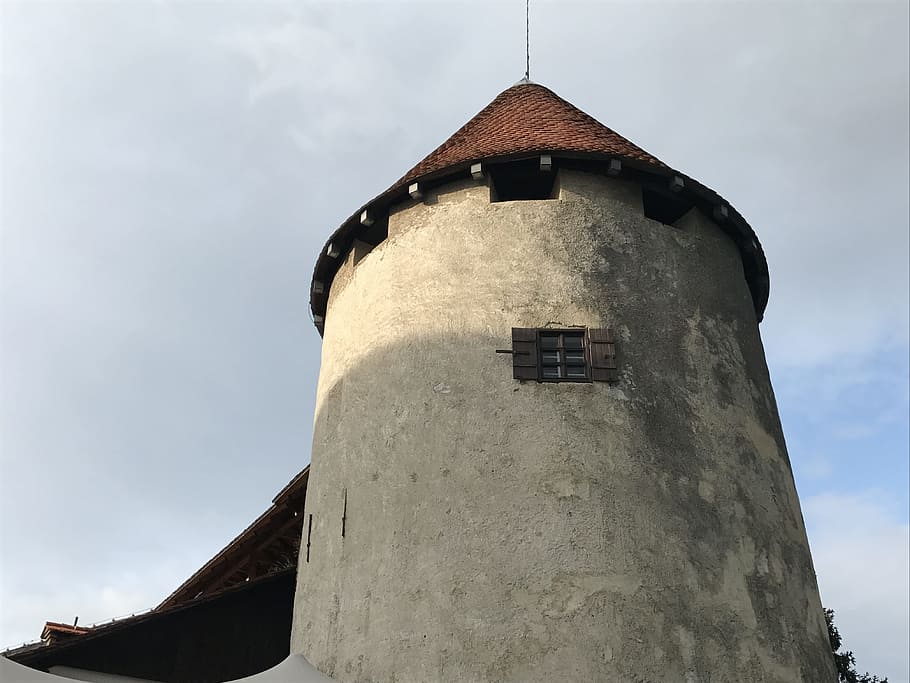 bled, slovenia, castle, architecture, built structure, sky HD wallpaper