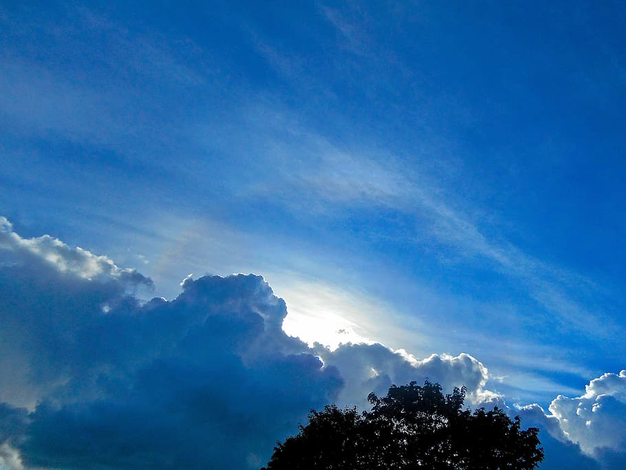 blue sky, cloud, hope, summer, pine tavern, stockholm, cloud - sky HD wallpaper