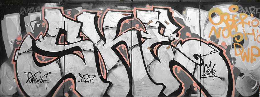 graffiti, street art, urban art, mural, spray, graffiti wall, HD wallpaper