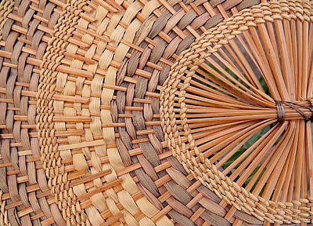 pattern, indigenous, colorful, decorative, amazon, wicker, wood - Material HD wallpaper