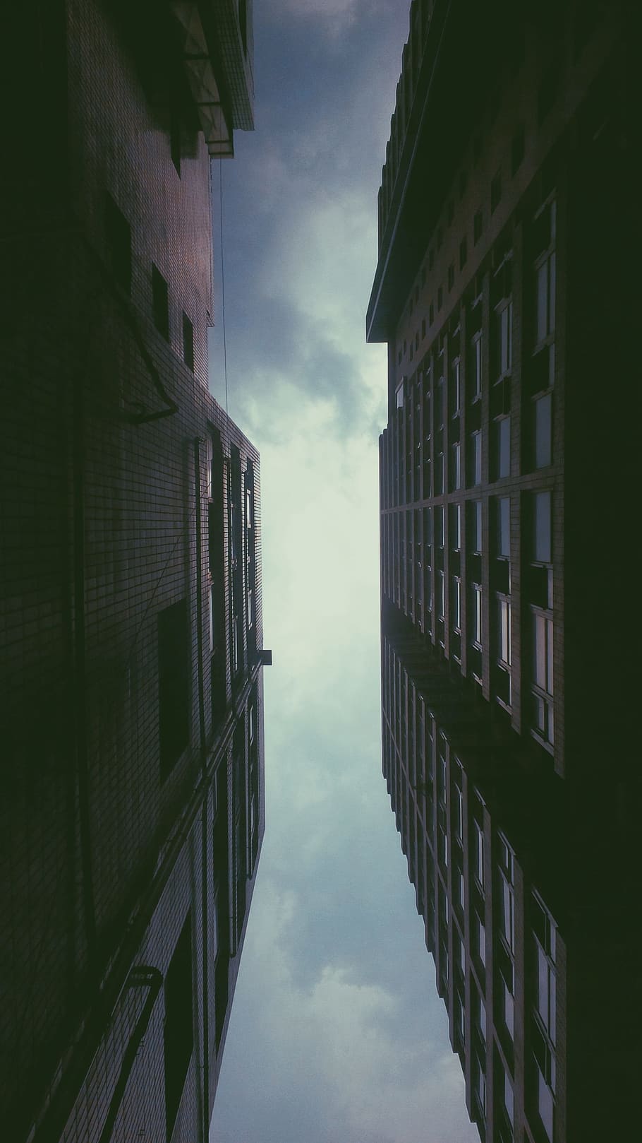 perspective, composition, architecture, buildings, vantage point HD wallpaper