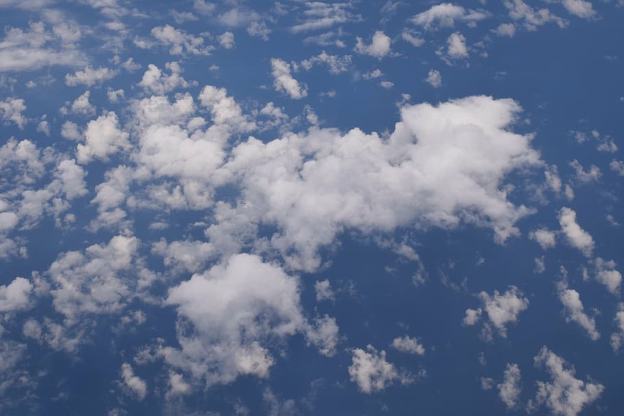 sky, clouds, blue, white, above the clouds, flight, cloud - sky HD wallpaper