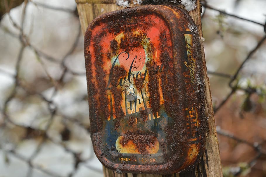 rusty, jar, old, antique, metal, focus on foreground, close-up HD wallpaper