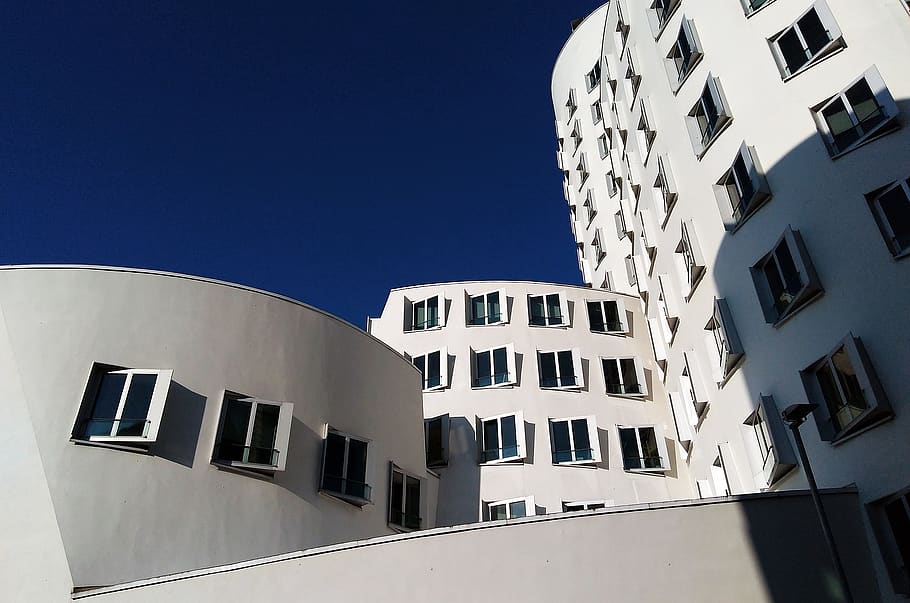 architecture, building, modern, facade, building exterior, built structure HD wallpaper