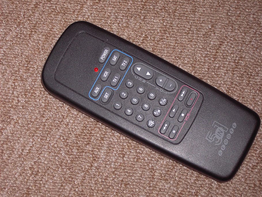 remote control, electronic, tv, practical, tap, enter, select HD wallpaper