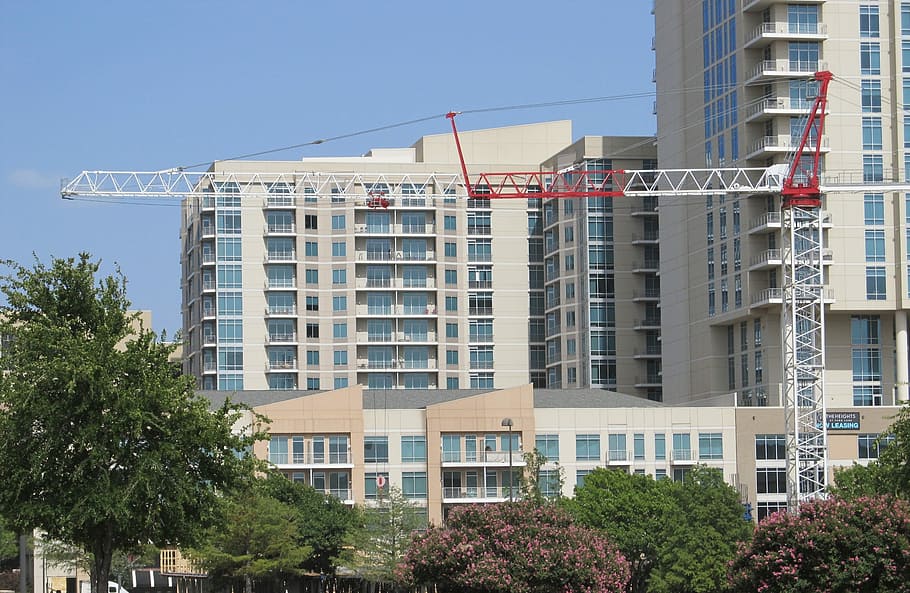 Construction Crane, building site, development, architecture HD wallpaper