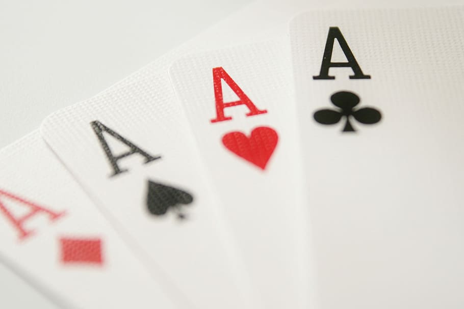 ace, cards, strength, play, diamonds, hearts, spades, clubs, HD wallpaper