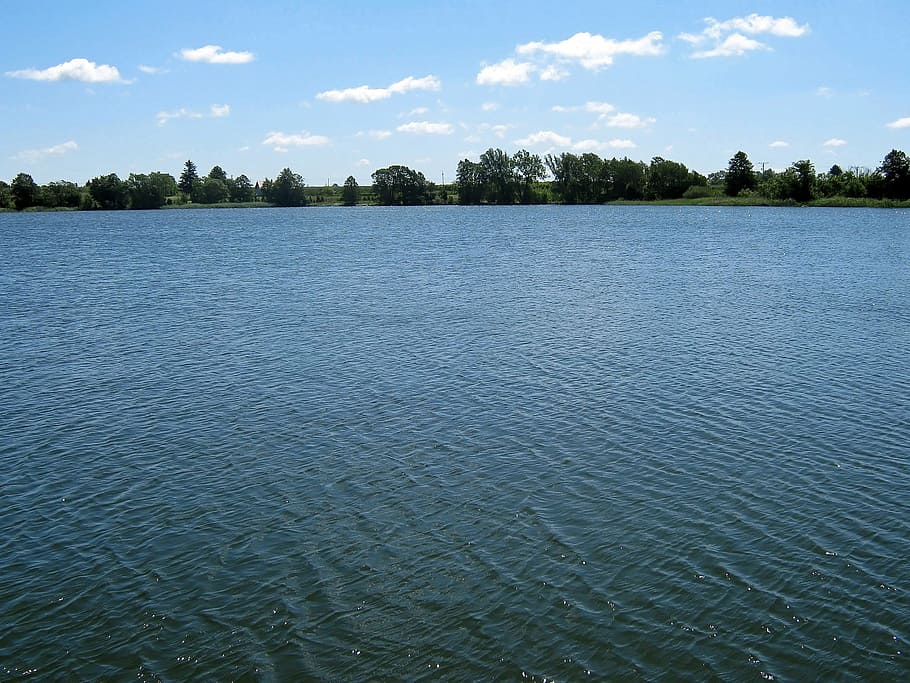 lake, view, poland, landscape, water, tranquility, beauty in nature HD wallpaper