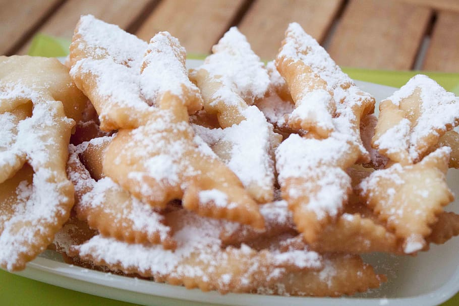 bugnes, tradition, donuts, vegan, without eggs, without the butter HD wallpaper
