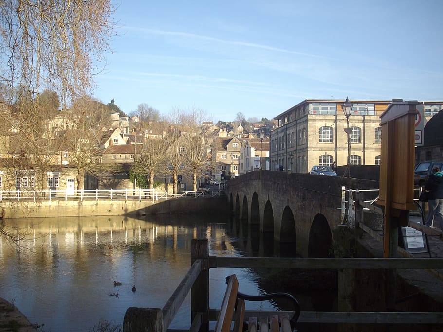 bridge, river, water, architecture, bridge - Man Made Structure HD wallpaper