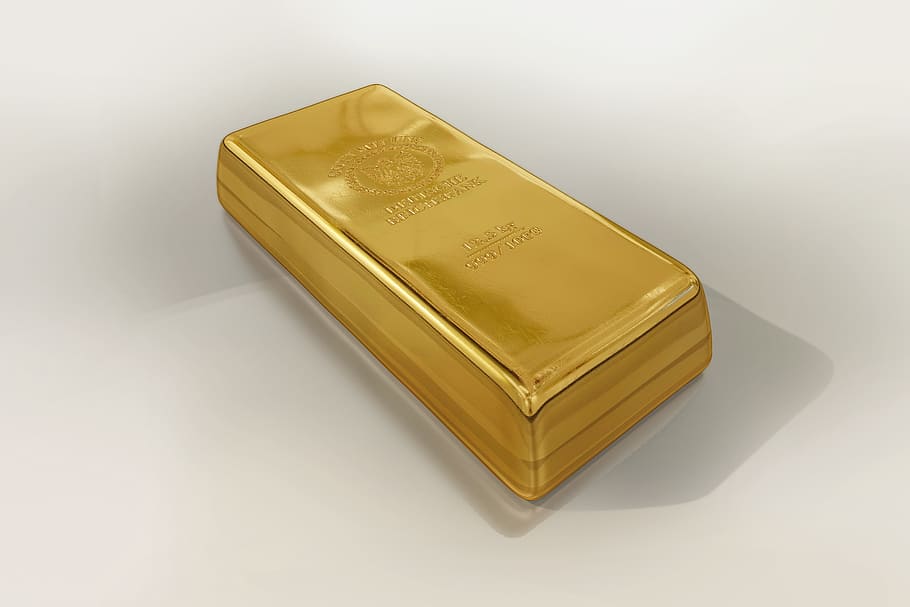 gold bar, bullion, wealth, finance, precious metal, bars, euro crisis, HD wallpaper