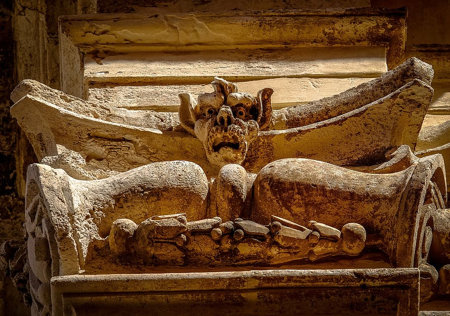 columns, italy, stone, vampire, architecture, cultures, old HD wallpaper