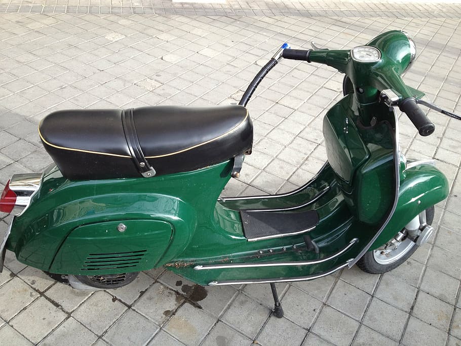 scooter, moto, motorcycle, motor Scooter, moped, transportation HD wallpaper