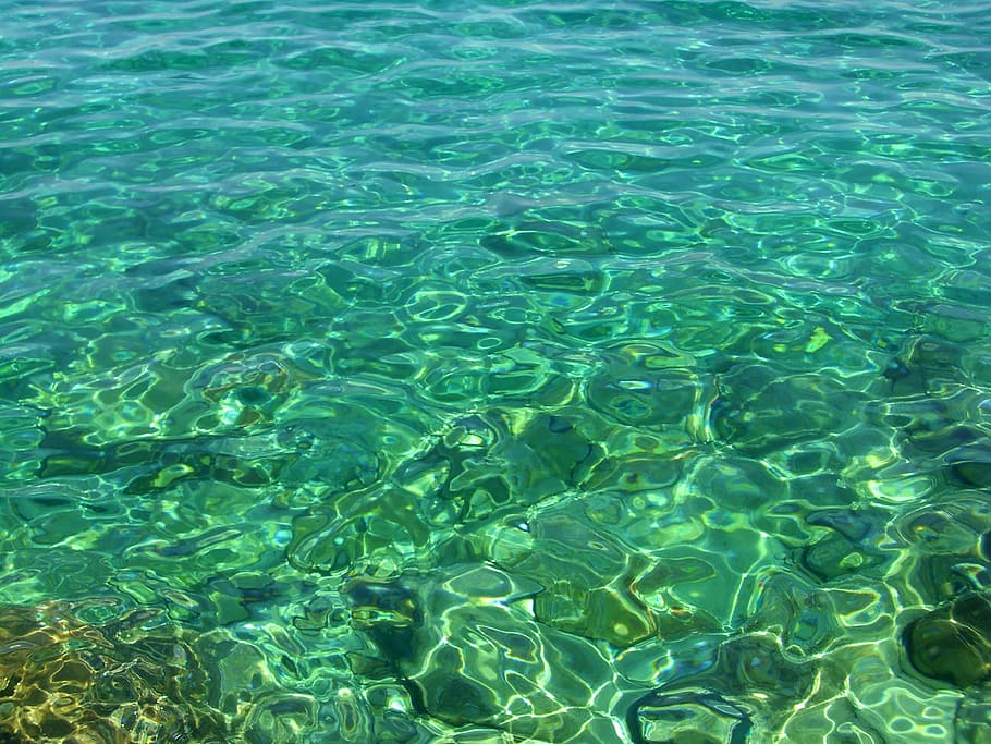 Water Surface, Turquoise, Sea, croatia, holidays, nature, mediterranean HD wallpaper