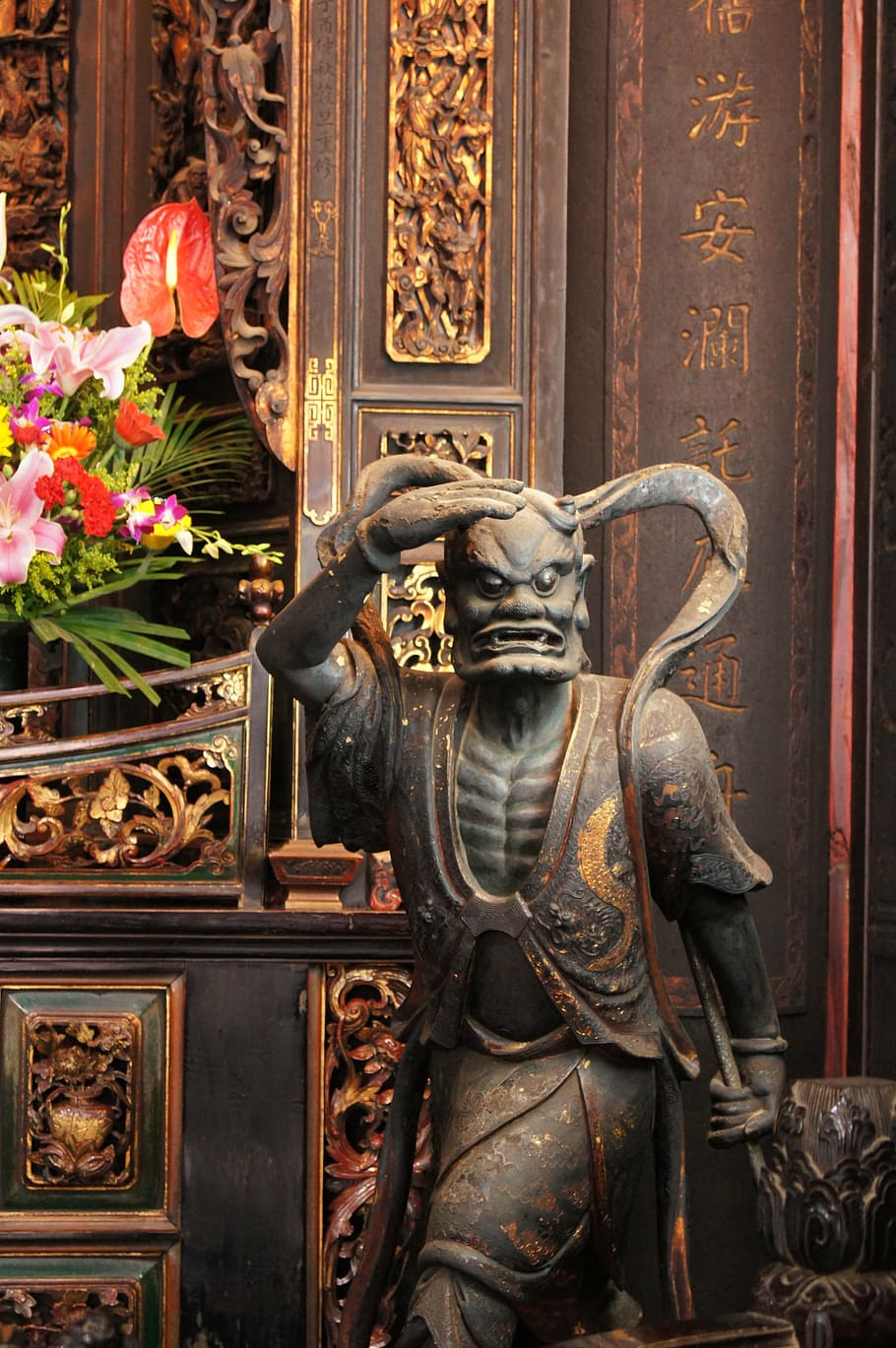 temple, clairvoyance, construction, architecture, door, cultures HD wallpaper