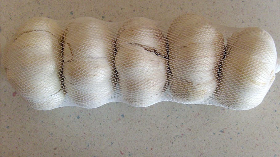 garlic, bulb, mesh, vegetable, ingredient, healthy, organic HD wallpaper