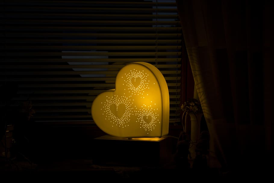 heart, light, background, romance, welcome, lights, lighting HD wallpaper