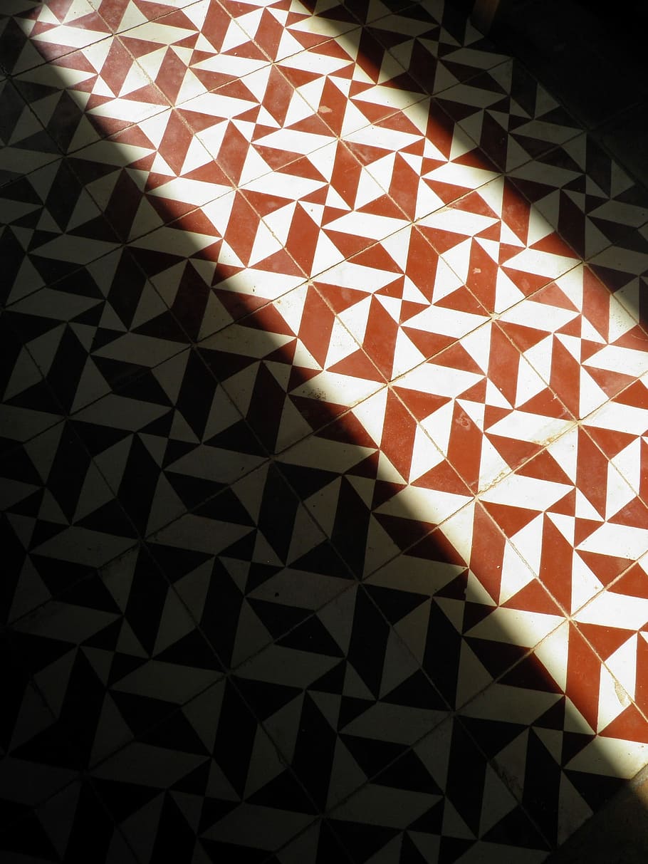 Floor, Tiles, Tesselated, Light, Design, pattern, tessellation HD wallpaper