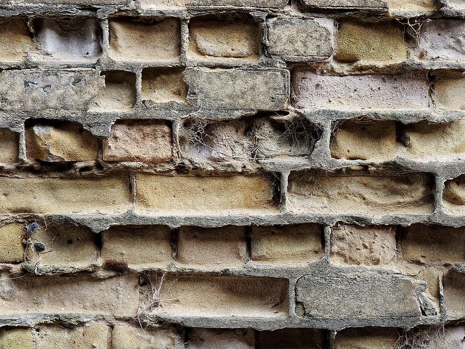 Hd Wallpaper Brick Erosion Brickwork Eroded Weathered Wall