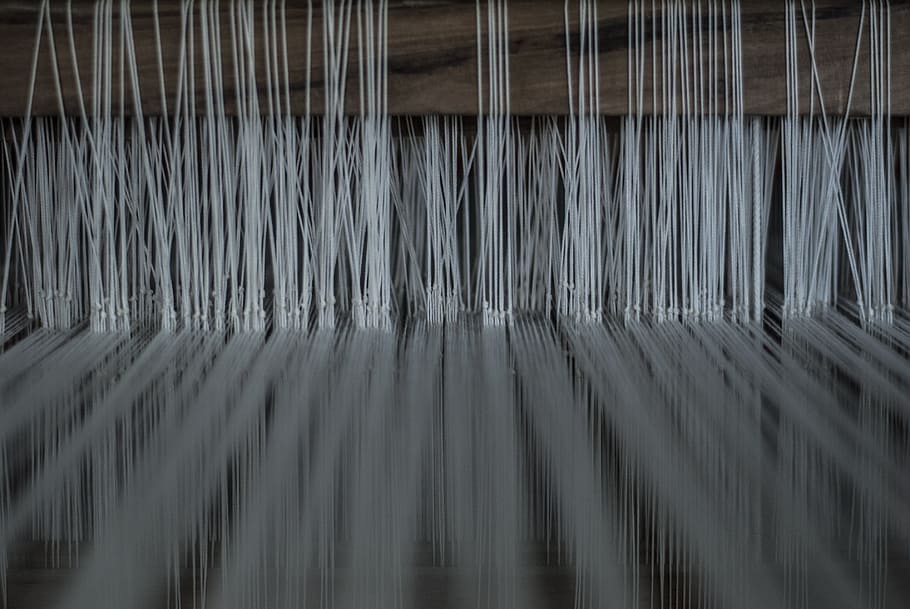 Weaving, Craftsman, Tissue, sewing, line, factory, no people HD wallpaper