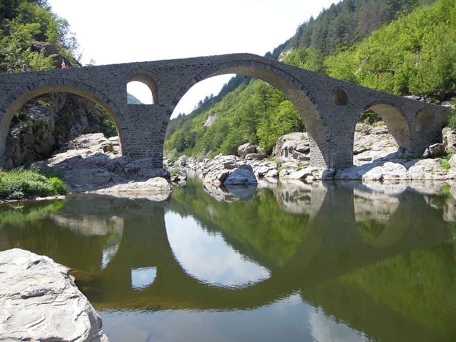 Devil'S Bridge, Rodopi, Roman, bridge - man made structure HD wallpaper