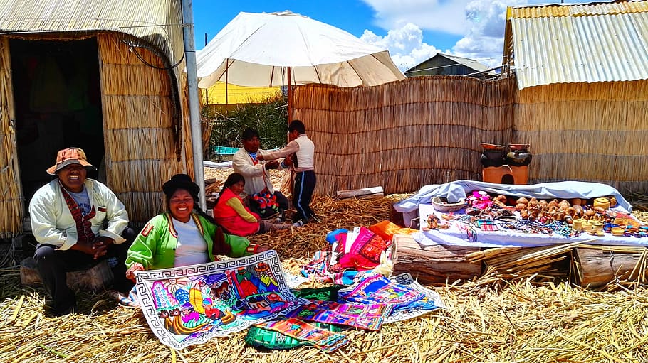 Artisans, Rustic, Peru, outdoors, adults only, sitting, people HD wallpaper