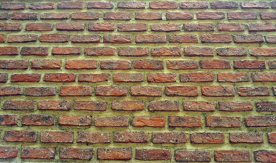Brick, Wall, Masonry, Brickwork, textured, weathered, surface HD wallpaper