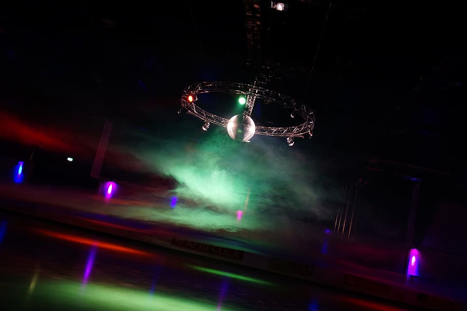 Light, Technology, Lighting, Lamps, mirror ball, fog, illuminated HD wallpaper