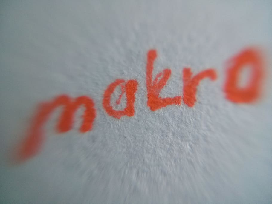 macro, text, sign, photo, detail, red, close-up, communication HD wallpaper