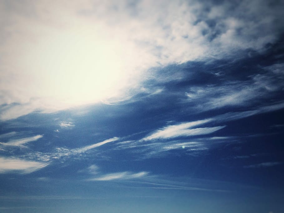 Sky, Landscape, Nature, backgrounds, beauty in nature, scenics HD wallpaper