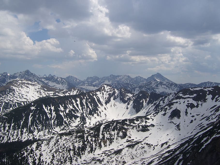 mountains, landscape, tatry, winter, snow, cold temperature HD wallpaper