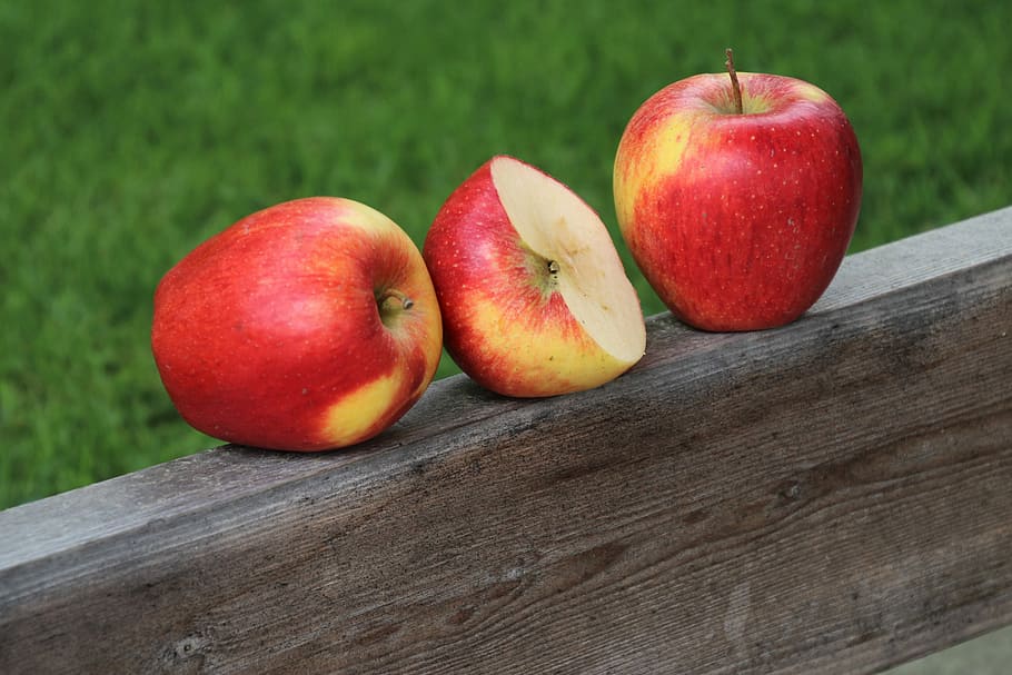 several apples, fruit, garden, total, nature, vitamins, healthy food HD wallpaper