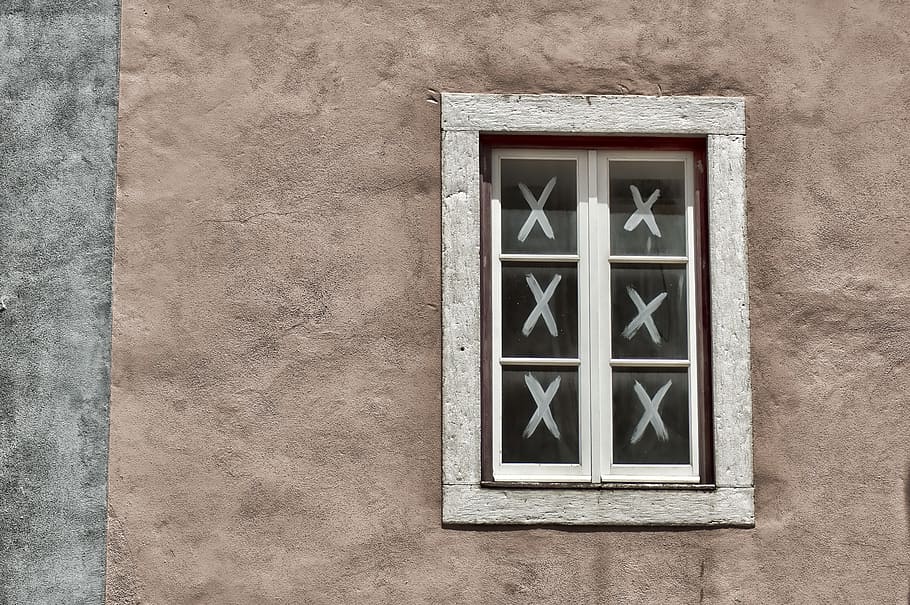 window, wall, home, building, crosses, three online, tic tac toe HD wallpaper