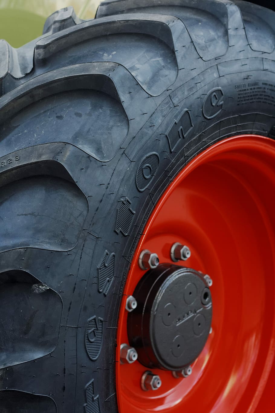 Tractor, Tire, Rubber, Machine, Wheel, agriculture, transportation HD wallpaper