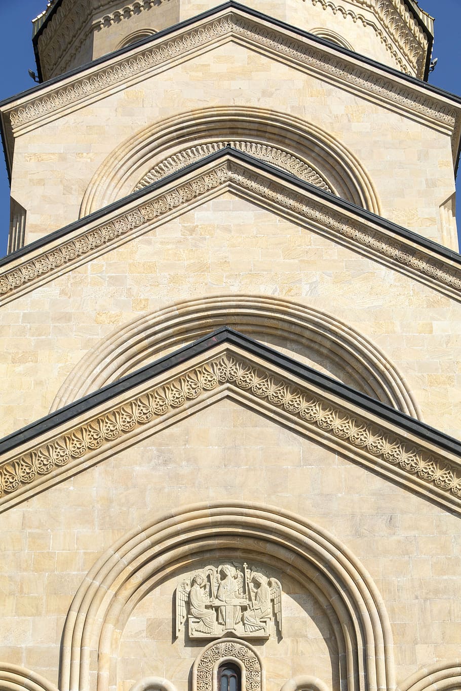 georgia, tbilisi, cathedral, trinity, church, tsminda sameba HD wallpaper