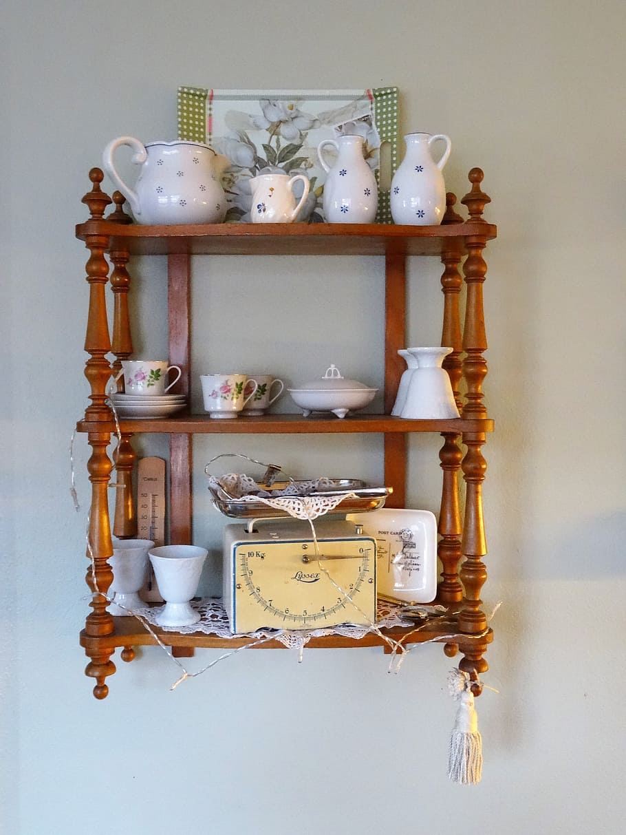 Nostalgia, Frame, Vintage, Tableware, decor, traditionally HD wallpaper